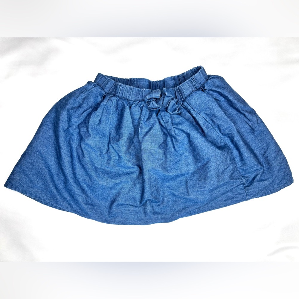 Kid’s Blue Cotton Skirt